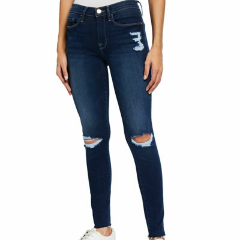 Frame. Le High Waist Skinny Jeans. Size 28